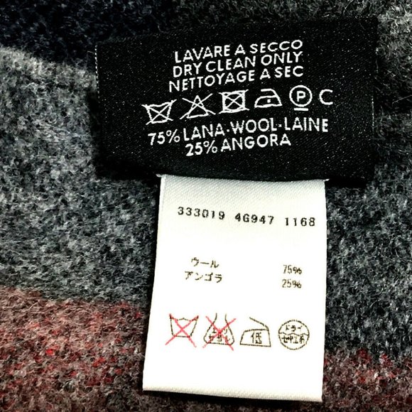 GUCCI Sherry line Scarf Gray - Picture 5 of 7